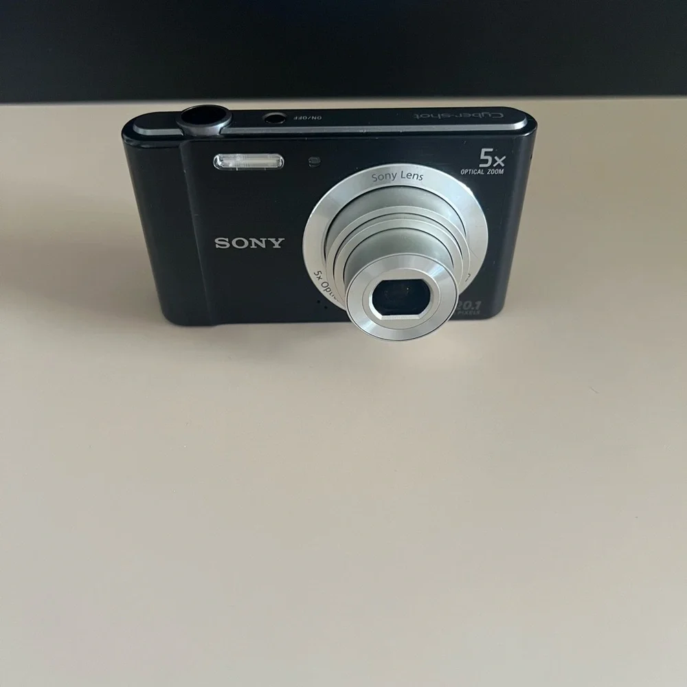 Sony Silver and Black Digital Camera
